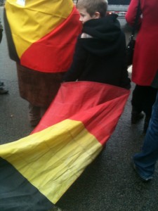 Je porte le drapeau